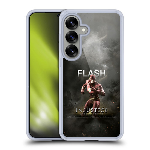 Injustice Gods Among Us Characters Flash Soft Gel Case for Samsung Galaxy S25 & MagSafe