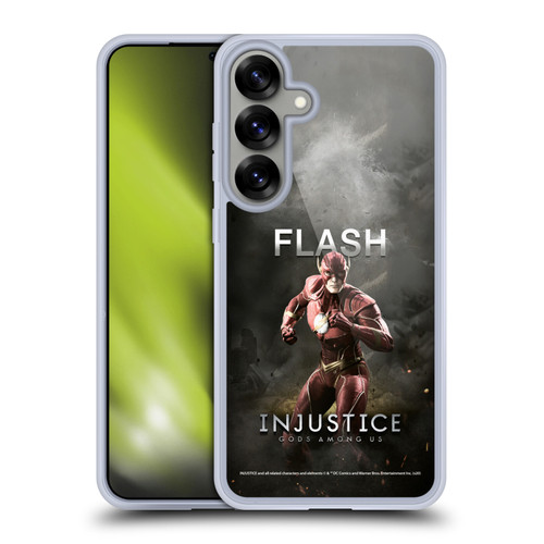 Injustice Gods Among Us Characters Flash Soft Gel Case for Samsung Galaxy S25+ & MagSafe