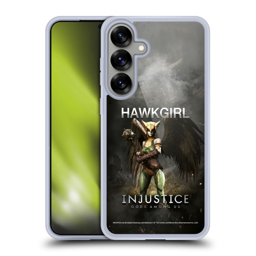 Injustice Gods Among Us Characters Hawkgirl Soft Gel Case for Samsung Galaxy S25+ & MagSafe