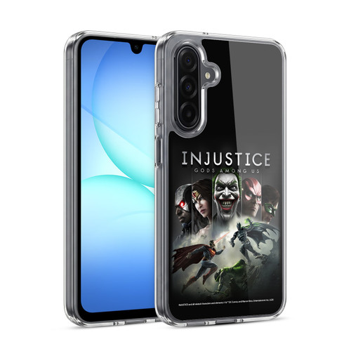 Injustice Gods Among Us Key Art Poster Soft Gel Case for Samsung Galaxy A17 4G / 5G