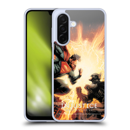 Injustice Gods Among Us Key Art Battle Soft Gel Case for Samsung Galaxy A26 5G