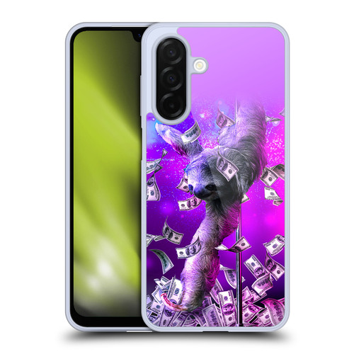 Random Galaxy Animals Dancing Strip Pole Sloth Soft Gel Case for Samsung Galaxy A26 5G