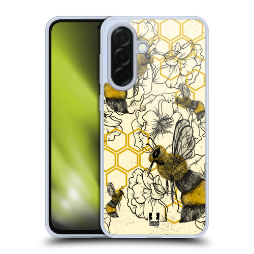 Head Case Designs Insect Prints Bees Soft Gel Case for Samsung Galaxy A36 5G
