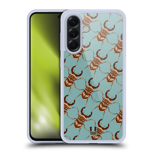 Head Case Designs Insect Prints Beetles Soft Gel Case for Samsung Galaxy A56 5G