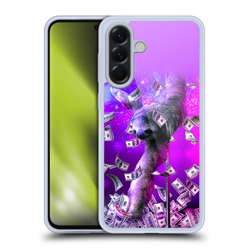 Random Galaxy Animals Dancing Strip Pole Sloth Soft Gel Case for Samsung Galaxy A56 5G