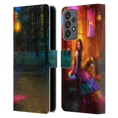 Aimee Stewart Fantasy Wanderlust Leather Book Wallet Case Cover For Samsung Galaxy A73 5G (2022)