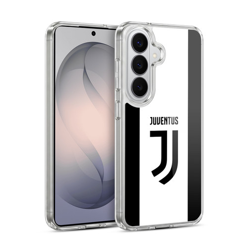 Juventus Football Club 2017/18 Race Kit Home Soft Gel Case for Samsung Galaxy S26 Plus