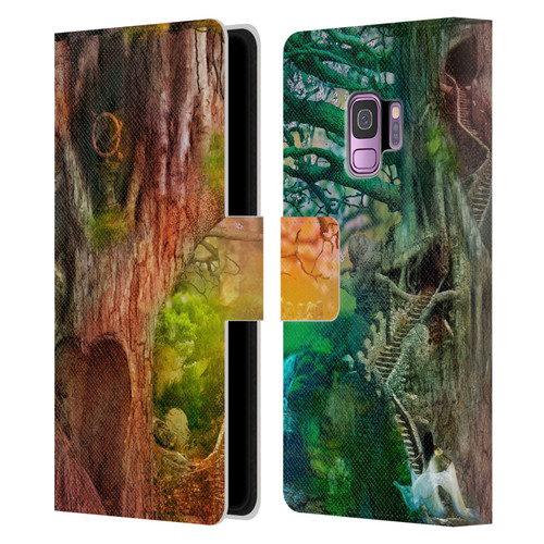 Aimee Stewart Fantasy Dream Tree Leather Book Wallet Case Cover For Samsung Galaxy S9