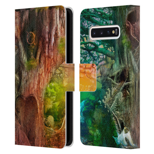 Aimee Stewart Fantasy Dream Tree Leather Book Wallet Case Cover For Samsung Galaxy S10