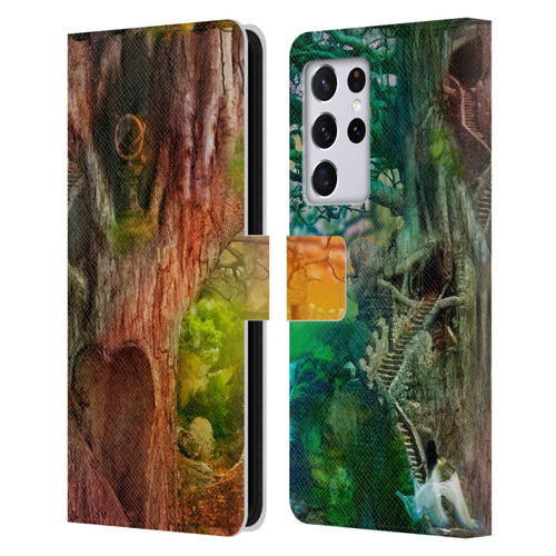 Aimee Stewart Fantasy Dream Tree Leather Book Wallet Case Cover For Samsung Galaxy S21 Ultra 5G