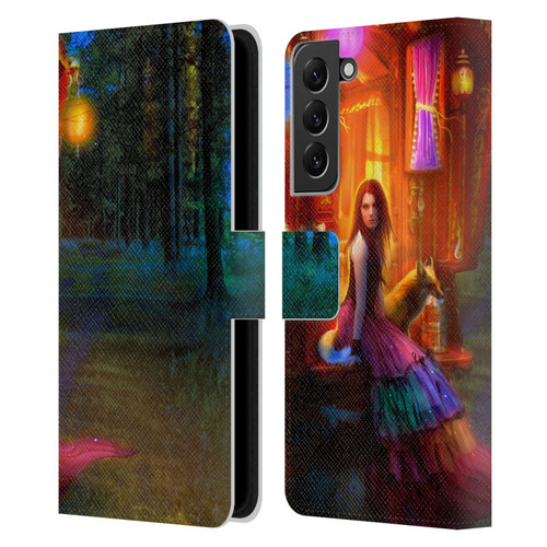 Aimee Stewart Fantasy Wanderlust Leather Book Wallet Case Cover For Samsung Galaxy S22+ 5G