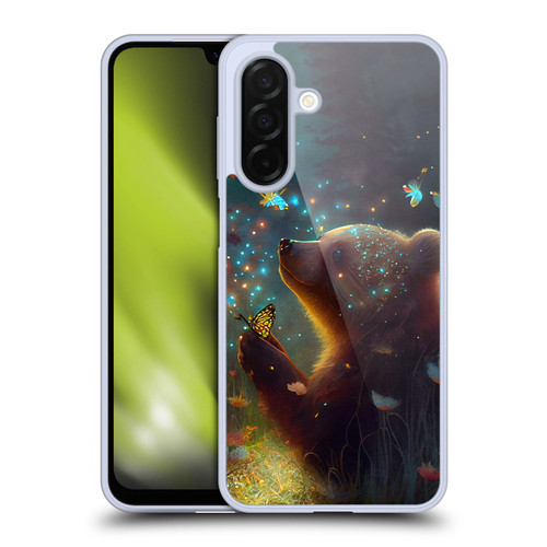 JK Stewart Art Bear Soft Gel Case for Samsung Galaxy A26 5G