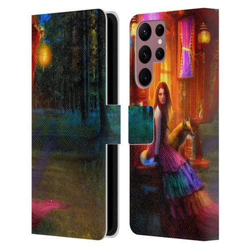 Aimee Stewart Fantasy Wanderlust Leather Book Wallet Case Cover For Samsung Galaxy S22 Ultra 5G