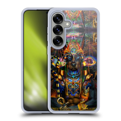 Jumbie Art Gods and Goddesses Anubis Soft Gel Case for Samsung Galaxy S25 & MagSafe