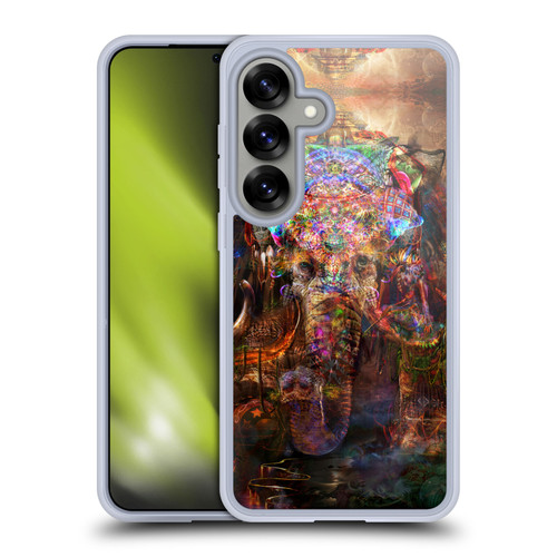 Jumbie Art Gods and Goddesses Ganesha Soft Gel Case for Samsung Galaxy S25 & MagSafe