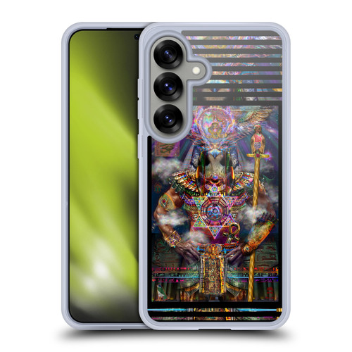 Jumbie Art Gods and Goddesses Horus Soft Gel Case for Samsung Galaxy S25 & MagSafe