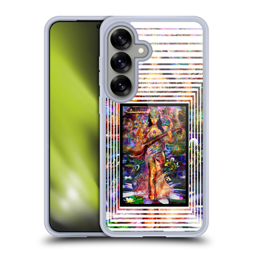 Jumbie Art Gods and Goddesses Saraswatti Soft Gel Case for Samsung Galaxy S25 & MagSafe