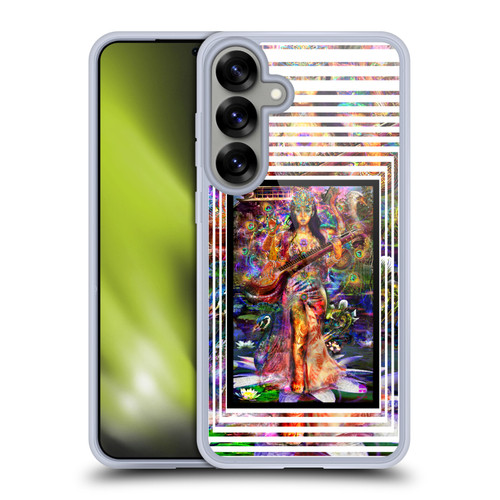 Jumbie Art Gods and Goddesses Saraswatti Soft Gel Case for Samsung Galaxy S25+ & MagSafe