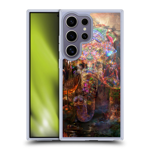 Jumbie Art Gods and Goddesses Ganesha Soft Gel Case for Samsung Galaxy S25 Ultra & MagSafe