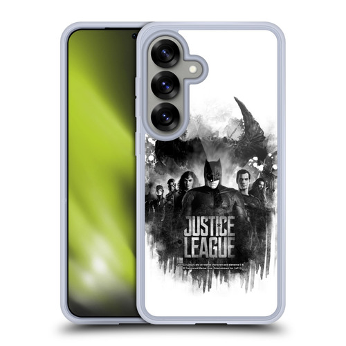 Zack Snyder's Justice League Snyder Cut Composed Art Group Watercolour Soft Gel Case for Samsung Galaxy S25 & MagSafe