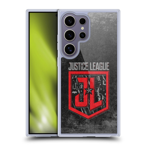 Zack Snyder's Justice League Snyder Cut Composed Art Group Logo Soft Gel Case for Samsung Galaxy S25 Ultra & MagSafe