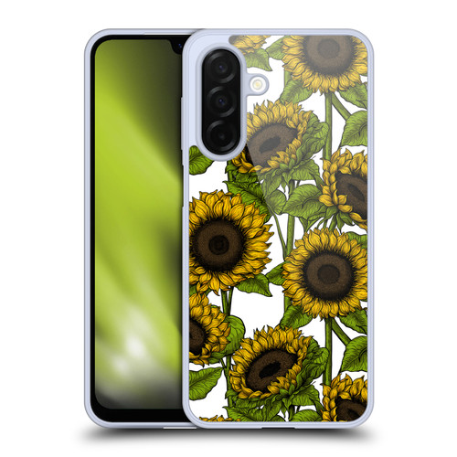 Katerina Kirilova Floral Patterns Sunflowers Soft Gel Case for Samsung Galaxy A26 5G