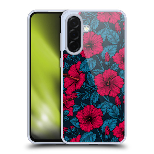 Katerina Kirilova Floral Patterns Night Peony Garden Soft Gel Case for Samsung Galaxy A36 5G