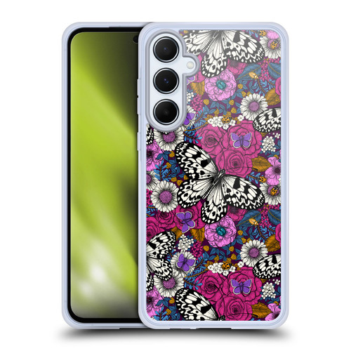 Katerina Kirilova Floral Patterns Colorful Garden Soft Gel Case for Samsung Galaxy A55 5G