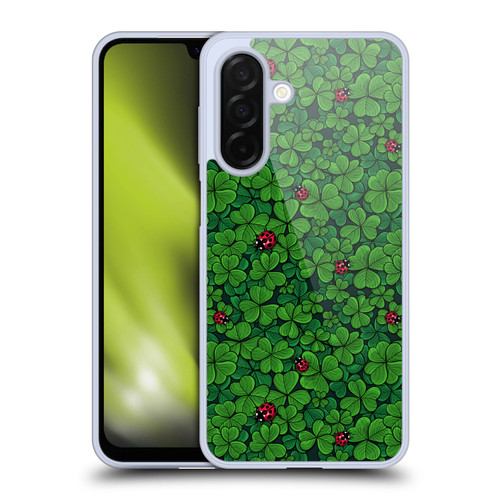 Katerina Kirilova Graphics The Lucky Clover Soft Gel Case for Samsung Galaxy A26 5G