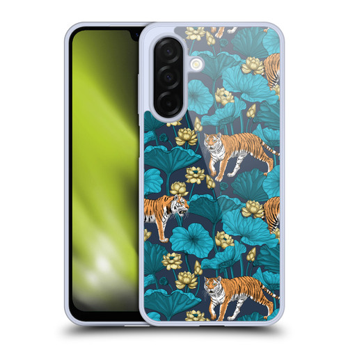 Katerina Kirilova Graphics Tigers In Lotus Pond Soft Gel Case for Samsung Galaxy A26 5G