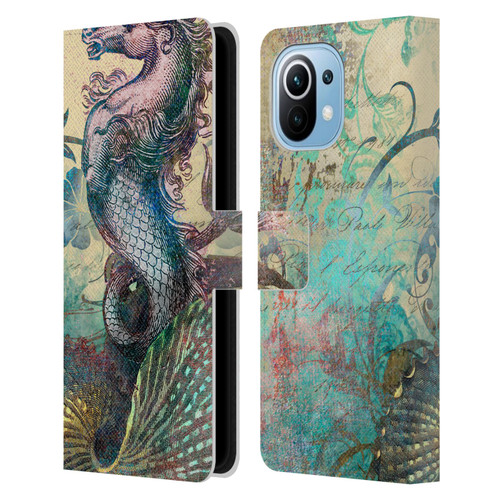 Aimee Stewart Fantasy The Seahorse Leather Book Wallet Case Cover For Xiaomi Mi 11