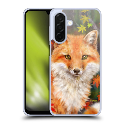 Kayomi Harai Animals And Fantasy Fox With Autumn Leaves Soft Gel Case for Samsung Galaxy A26 5G