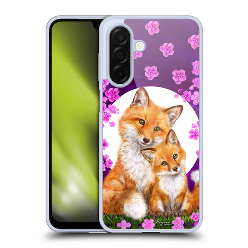 Kayomi Harai Animals And Fantasy Mother & Baby Fox Soft Gel Case for Samsung Galaxy A26 5G