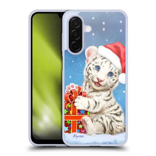 Kayomi Harai Animals And Fantasy White Tiger Christmas Gift Soft Gel Case for Samsung Galaxy A26 5G
