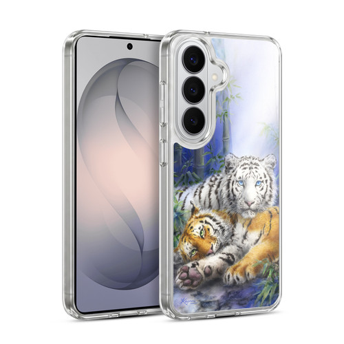 Kayomi Harai Animals And Fantasy Asian Tiger Couple Soft Gel Case for Samsung Galaxy S26 Plus