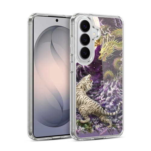 Kayomi Harai Animals And Fantasy Asian Tiger & Dragon Soft Gel Case for Samsung Galaxy S26 Plus