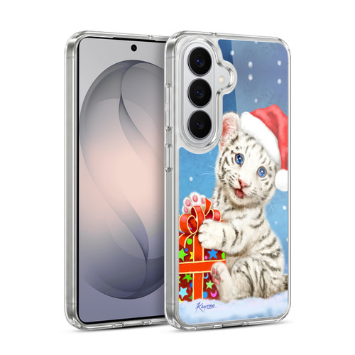 Kayomi Harai Animals And Fantasy White Tiger Christmas Gift Soft Gel Case for Samsung Galaxy S26 Plus