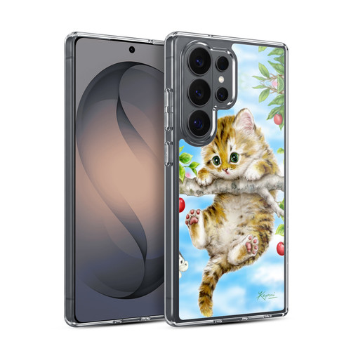 Kayomi Harai Animals And Fantasy Cherry Tree Kitten Soft Gel Case for Samsung Galaxy S26 Ultra