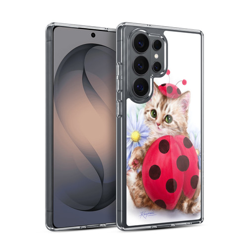 Kayomi Harai Animals And Fantasy Kitten Cat Lady Bug Soft Gel Case for Samsung Galaxy S26 Ultra