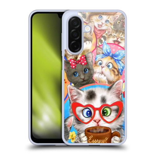 Kayomi Harai Graphic Art Character Cats Soft Gel Case for Samsung Galaxy A26 5G