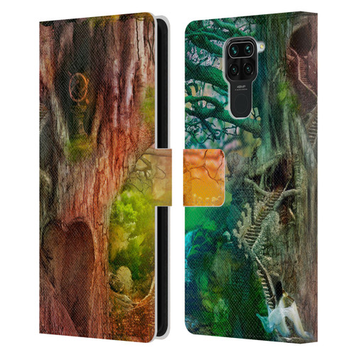 Aimee Stewart Fantasy Dream Tree Leather Book Wallet Case Cover For Xiaomi Redmi Note 9 / Redmi 10X 4G
