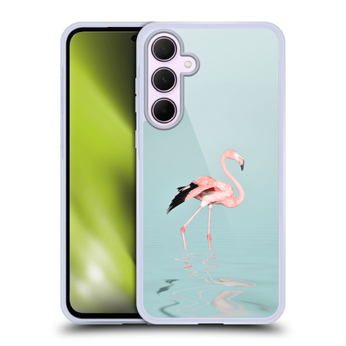 LebensArt Beings Flamingo Soft Gel Case for Samsung Galaxy A35 5G
