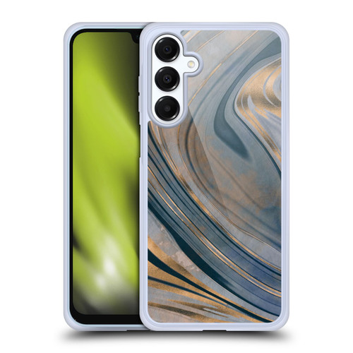 LebensArt Mineral Marble Gemstone Soft Gel Case for Samsung Galaxy A16 5G & MagSafe