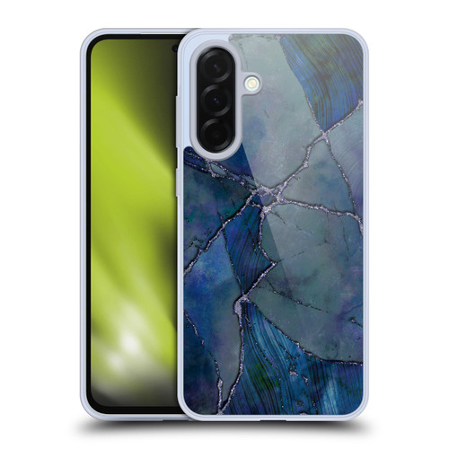 LebensArt Mineral Marble Indigo Soft Gel Case for Samsung Galaxy A36 5G