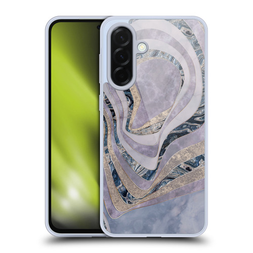 LebensArt Geo Liquid Marble Precious Waves Soft Gel Case for Samsung Galaxy A36 5G