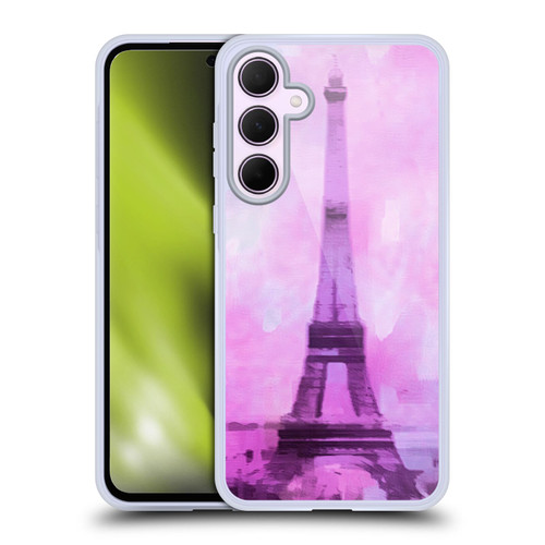 LebensArt Pastels Abstract Soft Gel Case for Samsung Galaxy A35 5G