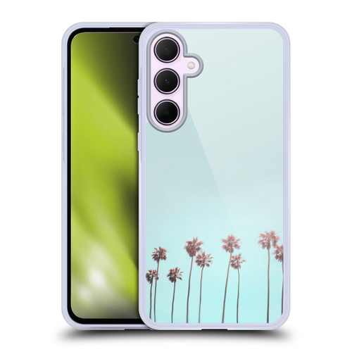 LebensArt Pastels Paradise Palm Soft Gel Case for Samsung Galaxy A35 5G
