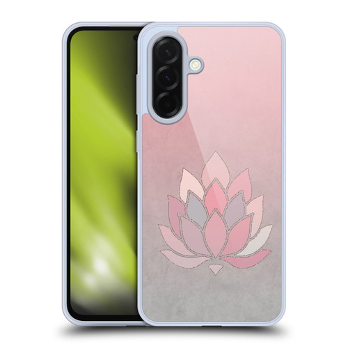 LebensArt Pastels Lotus Soft Gel Case for Samsung Galaxy A36 5G
