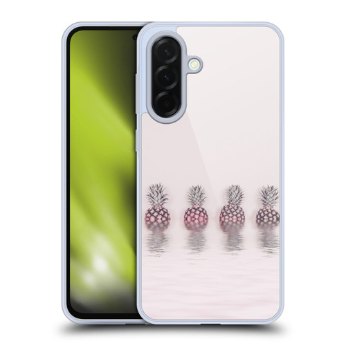 LebensArt Pastels Pineapples Soft Gel Case for Samsung Galaxy A36 5G