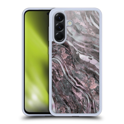 LebensArt Geo Liquid Marble River Stone Soft Gel Case for Samsung Galaxy A56 5G